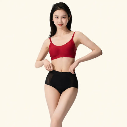 秘伴褲 女性高腰保暖生理褲 3條裝 ｜經期舒適呵護