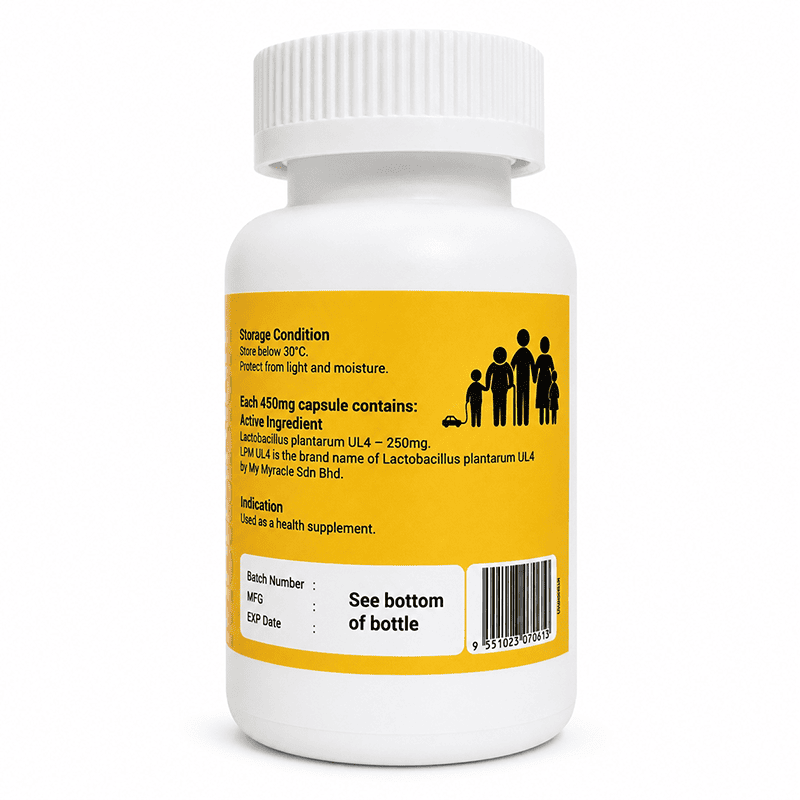 Myracle Mettabion 後生元膠囊 450mg x 60粒
