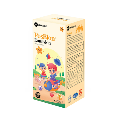PosBion 橙味兒童後生元乳化飲15g x 30條
