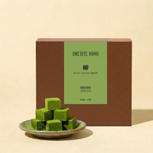 OneBite 抹茶白巧手工生朱古力 120g｜LYT