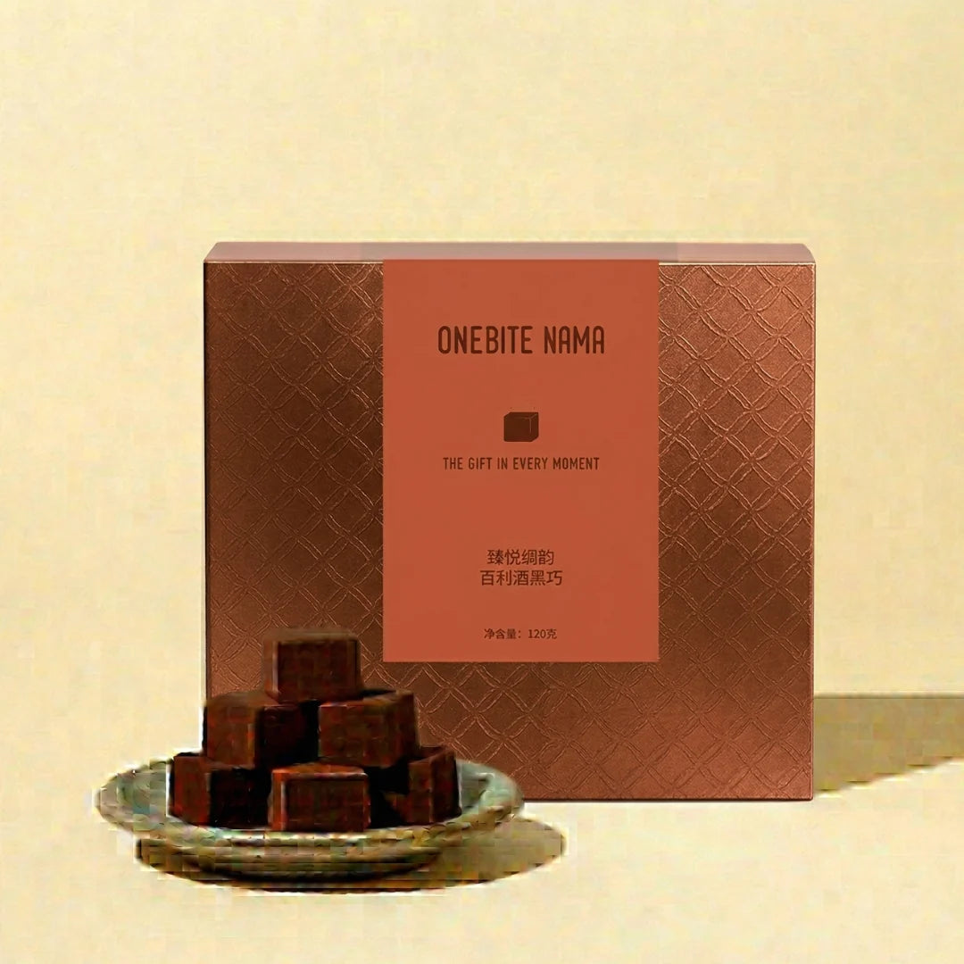 OneBite 54% 百利酒黑巧手工生朱古力 120g｜LYT